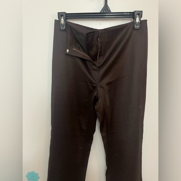 Vintage women’s brown wide legged pants (Size: 4/6 or S/M) - Picture 3 of 15